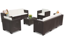 Meuble Colorado Coffee 8 marron techno rotin Bica