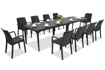 Service de table élégant Oslo/Indiana 10 anthracite Bica