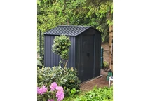 Cabane à outils en métal Helsinki 1,9 x 1,3 m Store Boss anthracite