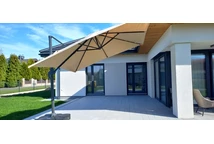Parasol de jardin Siena 3x3m Garden Point beige