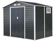 Abri à outils en métal Malmo 2,8 x 1,9 m Store Boss anthracite