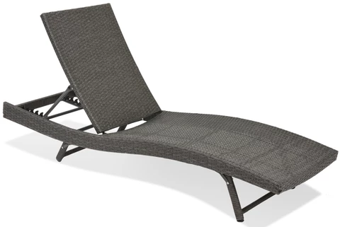 Bain de soleil polyrotin Bermuda Garden Point anthracite