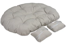 Coussin pour fauteuil suspendu Rosario Garden Point blanc
