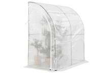 Tunnel de jardin mural 2x1 m Garden Point blancs