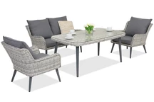 Meubles de jardin Bilbao Apetito 4 Garden Point blanc