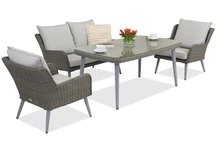 Meubles de jardin Bilbao Apetito 4 Garden Point gris