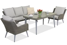 Meubles de jardin Bilbao Apetito 5 Garden Point gris