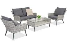 Meubles de jardin Bilbao Coffee 4 Garden Point blanc