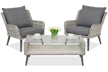 Meubles de jardin Bilbao Terrace Garden Point blanc 