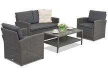 Meubles de jardin Monaco Coffee 4 Garden Point anthracite