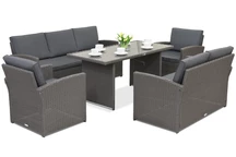 Mobilier de jardin Monaco Apetito 7 Garden Point anthracite
