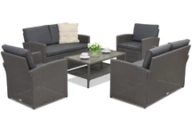 Mobilier de jardin Monaco Coffee 6 Garden Point anthracite