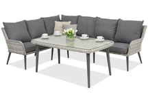 Muebles de jardín Bilbao Comida 5 Garden Point blanc