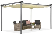 Pergola terrasse La Palma 3x4 Garden Point beige