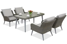 Salon de jardin Bilbao Premium 4 Garden Point gris