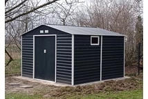 Remise à outils en métal Malmo 3,4 x 3,2 m Store Boss anthracite