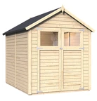 Abri de jardin en bois Halden 180 x 238 cm