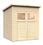 Abri de jardin en bois Horten 174 x 180 cm