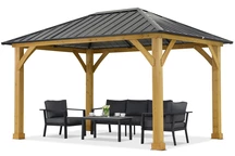 Abri de jardin en bois Santa Fe 2,97 x 4,06 m CoverTech