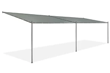 Abri de terrasse Gênes 3 x 8 m Anthracite Garden Point