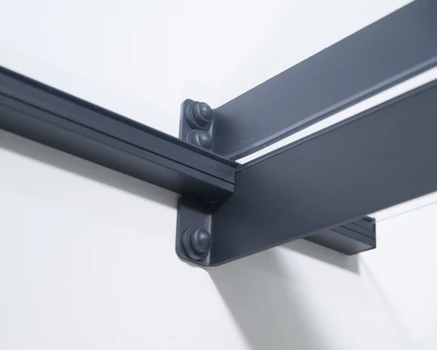 Auvent de porte moderne Nancy 1,5 m Palram