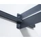 Auvent de porte moderne Nancy 1,5 m Palram