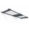 Auvent de porte moderne Nancy 3 m Palram - Auvent anthracite