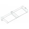 Auvent de porte moderne Nancy 3 m Palram - Auvent anthracite