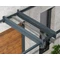 Auvent de porte moderne Nancy 3 m Palram - Auvent anthracite