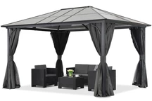 Gloriette moderne Santiago 4x3m Garden Point