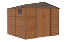 Maison à outils en métal Malmo 2,8 x 2,6 m Store Boss brown