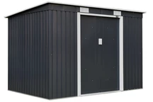 Oklahoma metal tool house 2.6 x 1.8 m Store Boss anthracite