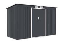 Oklahoma metal tool house 2.7 x 1.3 m Store Boss anthracite