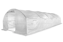 Point de jardin Polytunnel 4x10m blanc