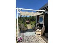 Pergola de terrasse La Palma 3x3m Garden Point blanche