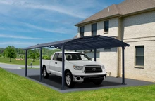 Carport en polycarbonate Arcadia Palram - Canopia 3,6 x 6,4 m (1)