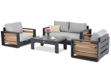 Ensemble de meubles en aluminium Faro Garden Point