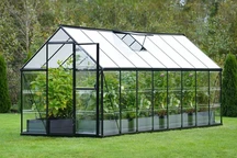 Grande serre de jardin en polycarbonate Bergenia 1,8 x 4,8 m CoverTech