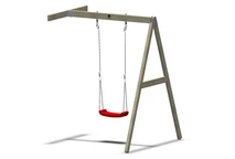 Module avec 1 balançoire pour la maison des enfants d'Antek