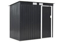 Oklahoma II maison à outils en métal avec une seule porte 2 x 1,2 m Store Boss anthracite 
