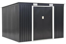 Oklahoma metal tool house 2.6 x 2.4 m Store Boss anthracite