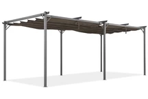 Pergola de terrasse Brown La Palma 3x6m Garden Point