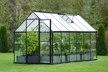 Serre de jardin en polycarbonate Bergenia 1,8 x 3,6 m CoverTech