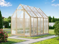Serre en bois 2,1 x 3,1 m CoverTech