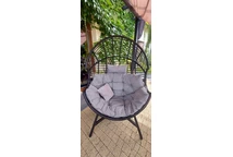Chaise longue de jardin en aluminium Tulum Garden Point anthracite