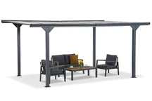 Abri de voiture en métal Lombardie 3x5 Garden Point