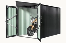 Arendal metal tool house 2.4 x 1.7 m Store Boss anthracite