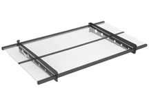 Auvent de porte Dortmund 150 x 80 cm CoverTech anthracite