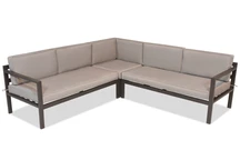 Coin de jardin pour 4 personnes Porto Garden Point brown