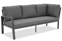 Élément d'angle avec deux dossiers Zakintos anthracite Garden Point